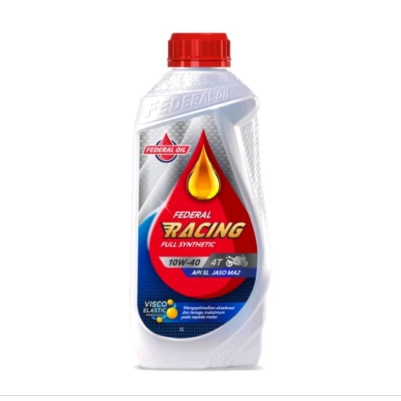 OLI FEDERAL RACING  SAE 10W-40 1LITER DAN OKI FEDERAL MATIC RACING  ORIGINAL FEDERAL