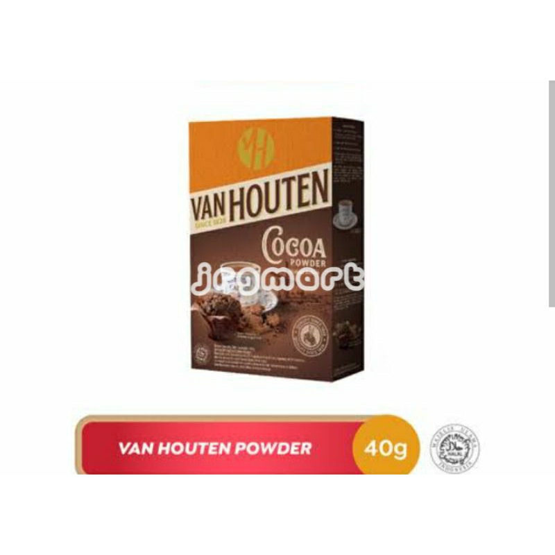 

VAN HOUTEN COCOA POWDER 40 GR COKLAT BUBUK