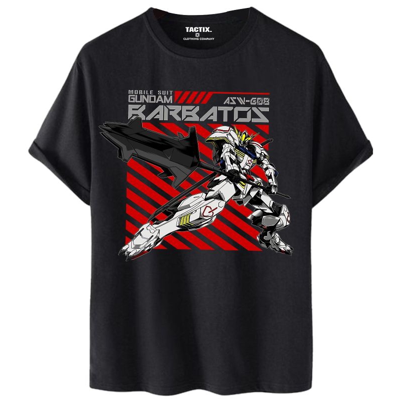 KAOS BARBATOS GUNDAM/KAOS DEWASA ANIME