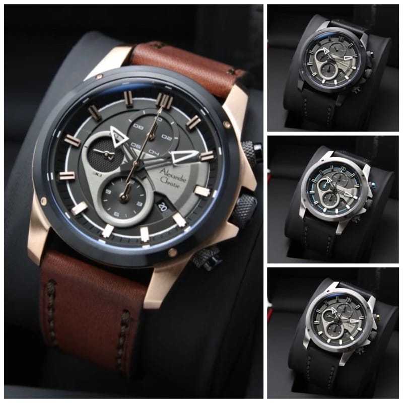 Jam Tangan AC Pria Alexandre AC 6593 Mewah