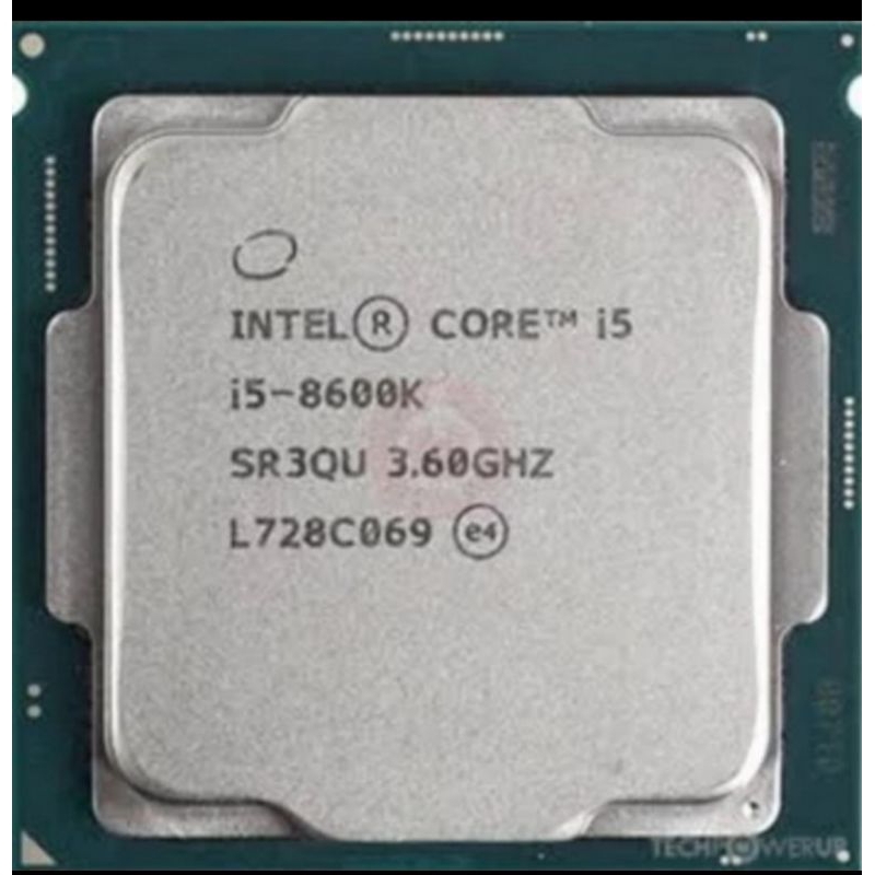 PROCESSOR INTEL CORE i5 8600k TRAY SOCKET 1151