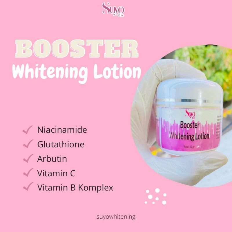 SUYO BOOSTER WHITENING/ LOTION PEMUTIH AMPUH