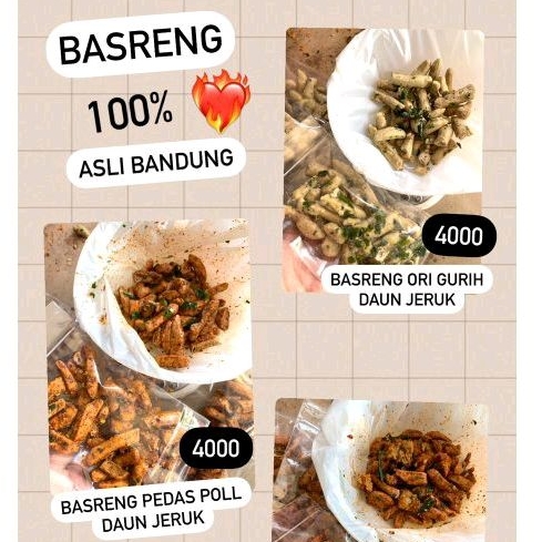 

BASRENG ORI DAN BASRENG PEDAS