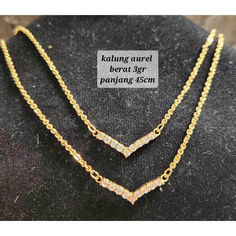 Kalung Aurel Mas muda