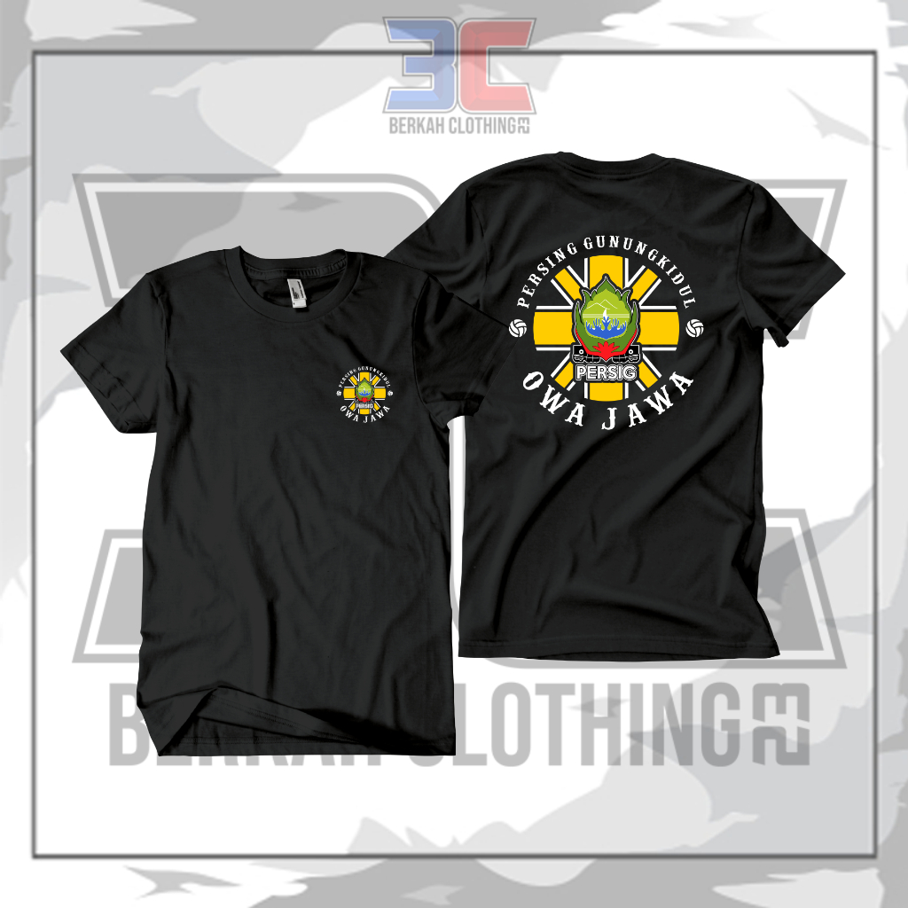 Kaos T-Shirt  SUPORTER PERSIG GUNUNG KIDUL Owa Jawa
