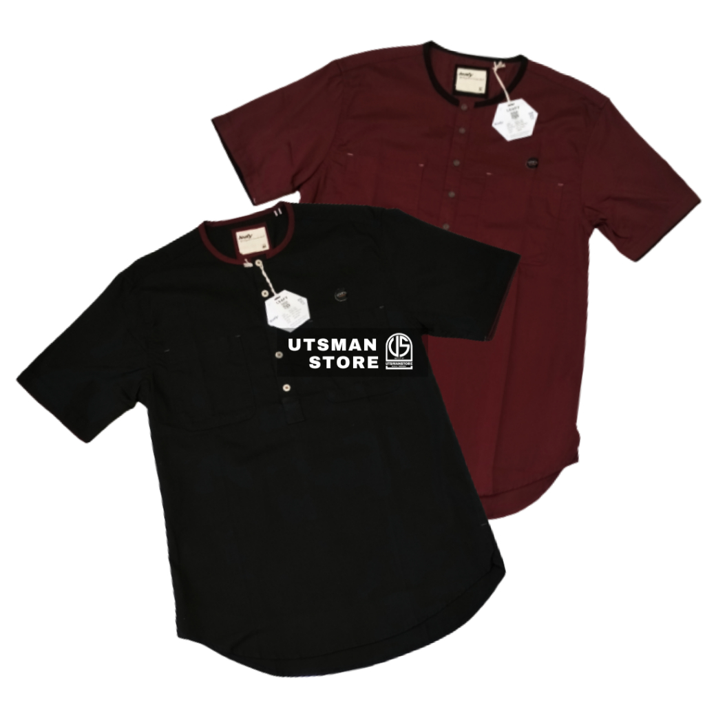 KEMEJA KOKO LEAFY ORIGINAL / KEMKO DEWASA PREMIUM QUALITY