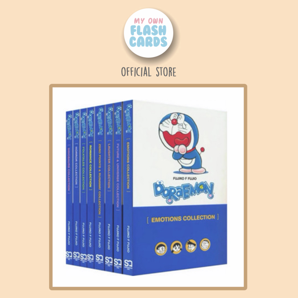 Doraemon - English Comic 8 books Set Manga collection - Buku Komik Inggris Impor Anak  Fujiko F Fuji