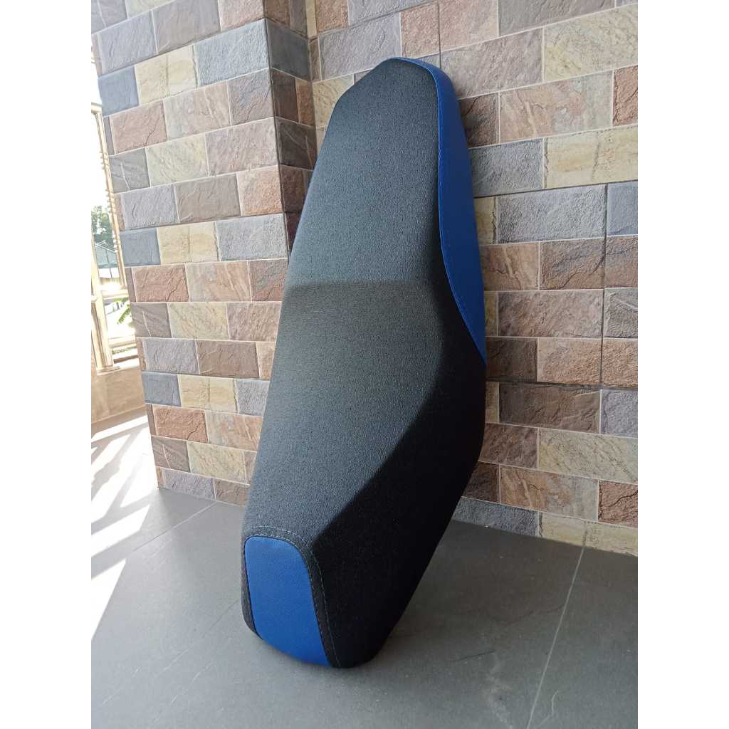 Jok beat roadrace-jok beat karbu double seat lis warna-Jok beat karbu tingkat lis warna