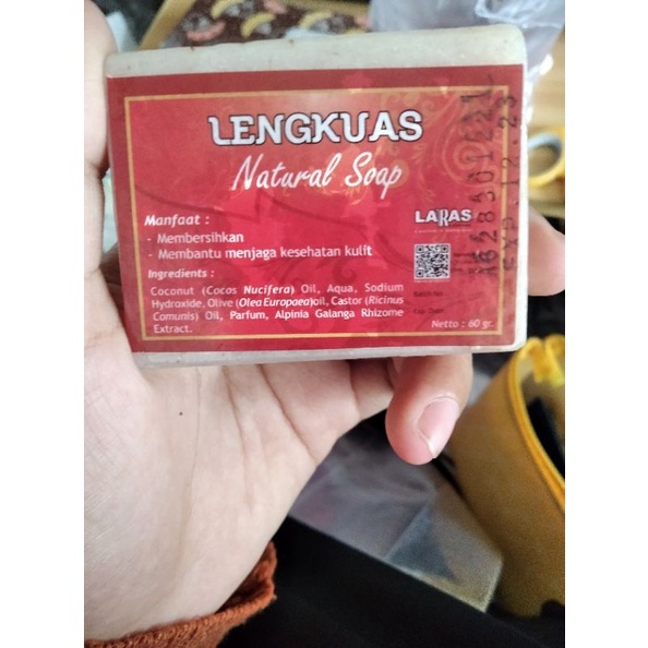 Sabun Panu Ampuh / Sabun Herbal Lengkuas Laras