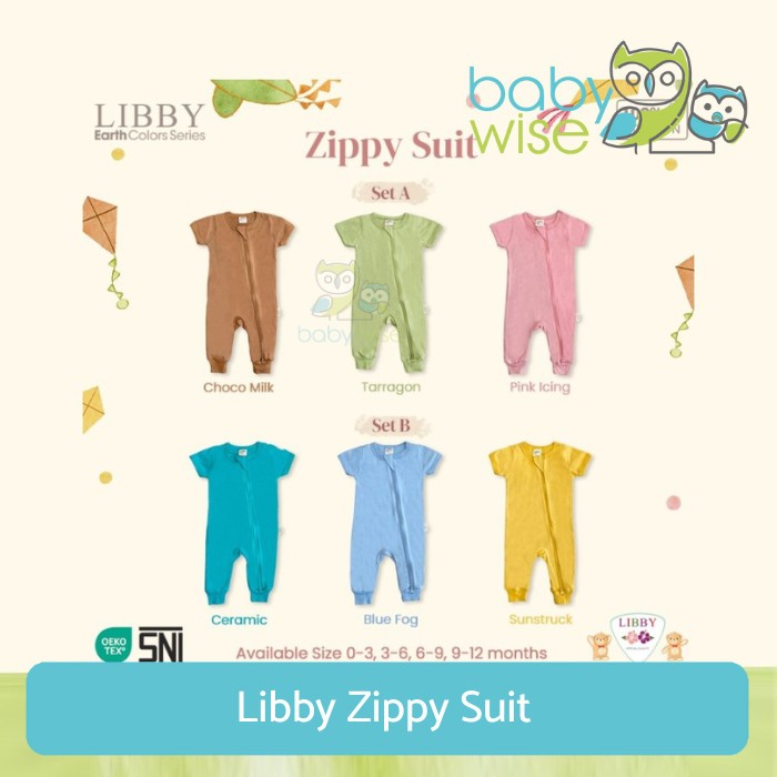 Libby Zippy Suit - Pakaian Anak Bayi