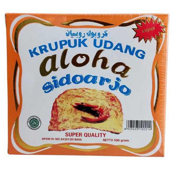 

ALOHA SUPER Kerupuk Udang Mentah 500g