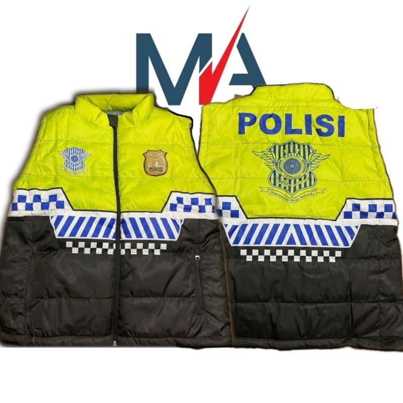 rompi gelembung lantas rompi motor polisi rompi gelembung motif