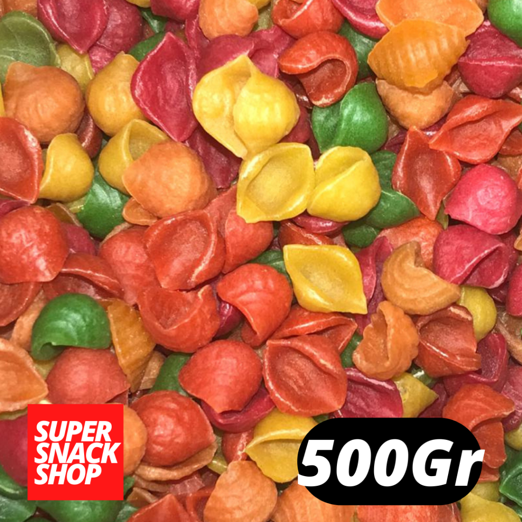 

MAKRONI MURAH / MAKARONI MENTAH / MAKRONI MEKAR KERANG WARNA 500Gr