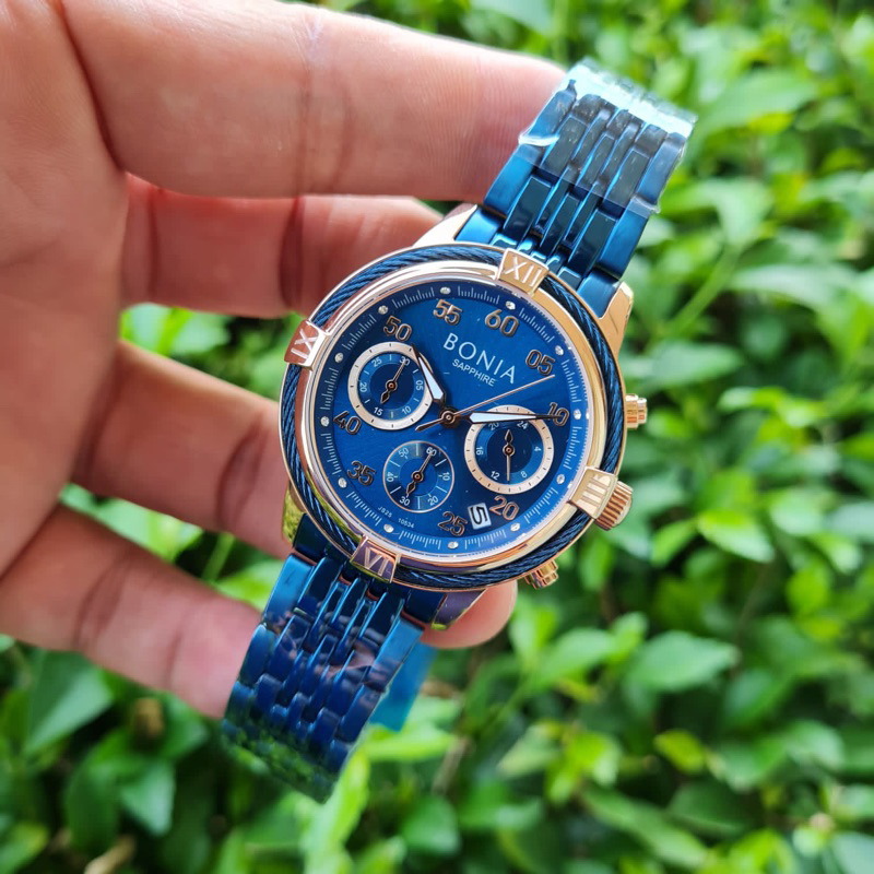 jam tangan wanita BONIA BNB-10535,ori bm,batrai all stell
