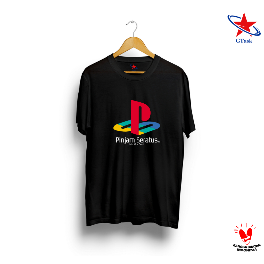 Kaos Distro Pinjam dulu Seratus / Baju Pinjam Seratus / Xshirt Terlaris