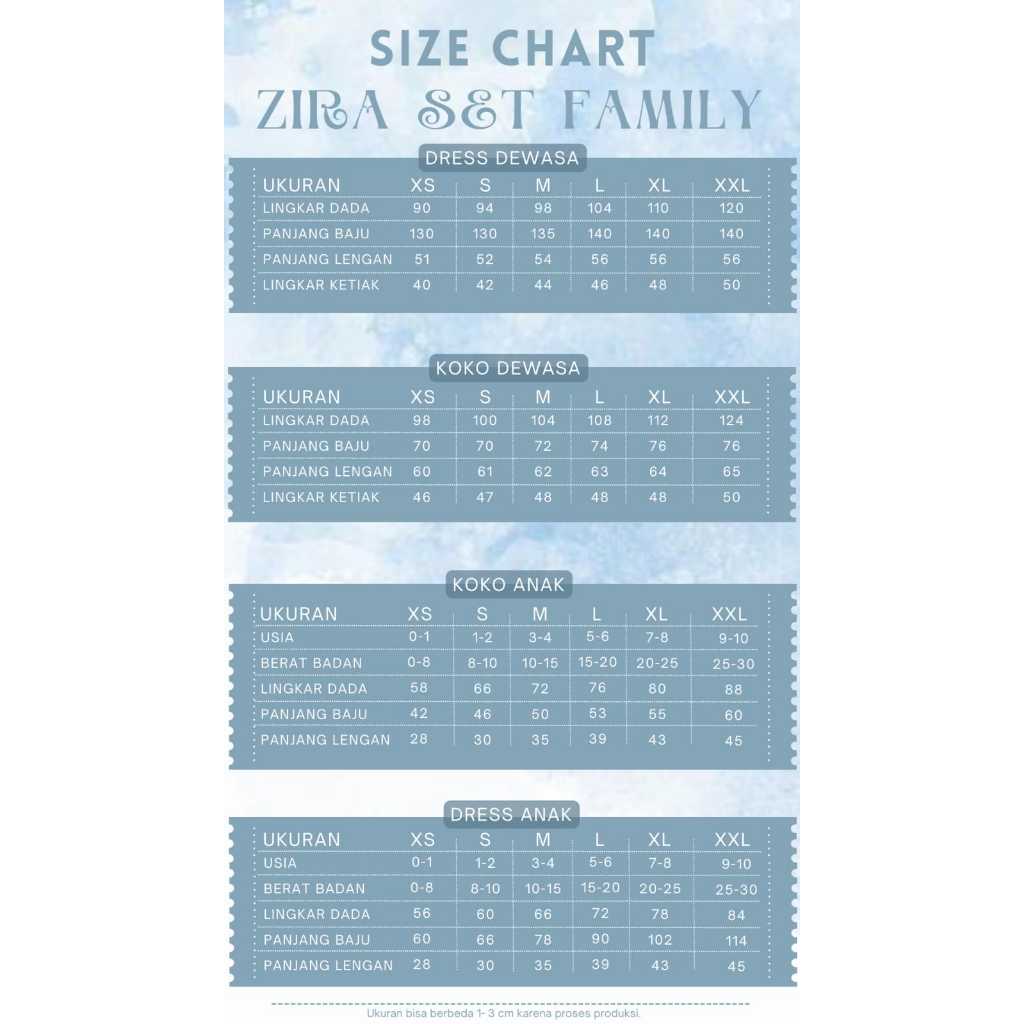 Aimee Label - Sarimbit Keluarga AZKA Family Dove / Sarimbit Keluarga 2024 / Baju Muslim Couple / Baju Couple Keluarga / Sarimbit Muslim / Set Family-3