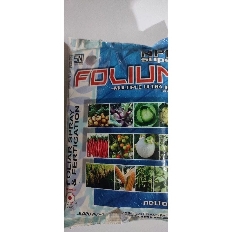 Pupuk npk super folium 1kg java folium