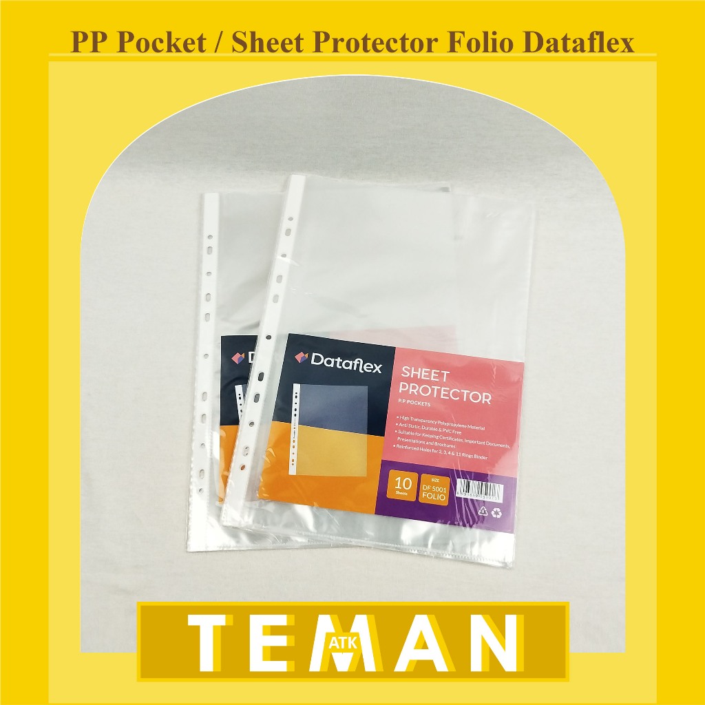 

PP Pocket / Sheet Protector Dataflex Folio - isi 10 lembar (DF-742)