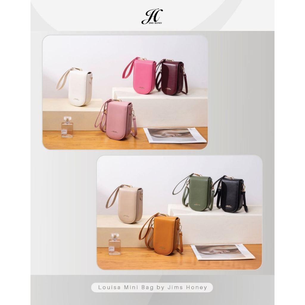 LOUISA MINI BAG JIMS HONEY | TAS SELEMPANG WANITA LOUISA JIMS HONEY