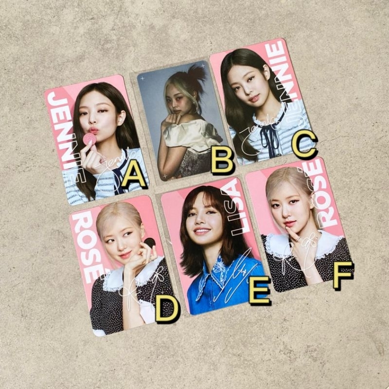 Blackpink x Oreo Lisa Rose Jennie How You Like That HYLT Official PC