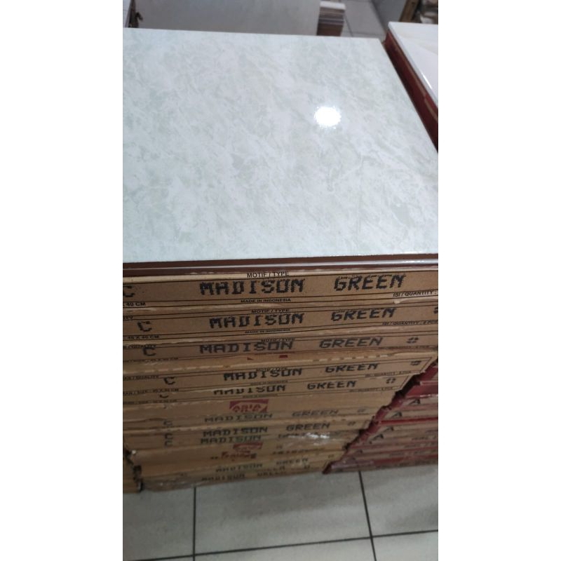 Keramik lantai Asia Madison green 30x30 kw1