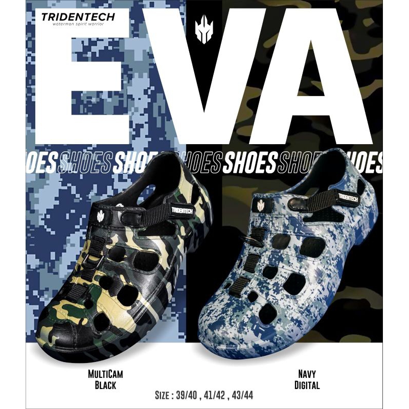 tridentech Eva shoes / sepatu sendal memancing