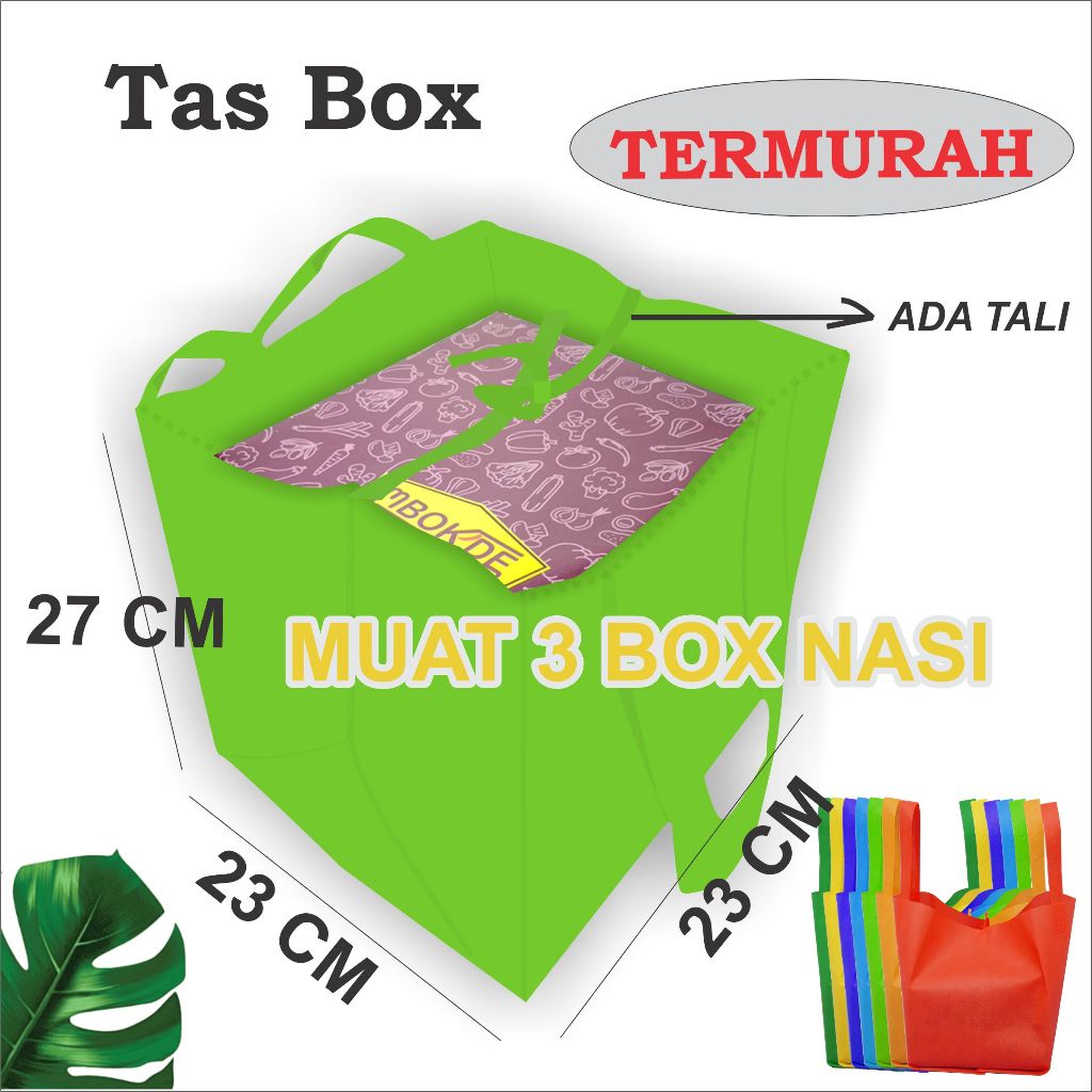 

TAS BOX,TAS HAJATAN,TAS KOTAK NASI,TAS SPUNBOND