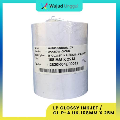 

LP GLOSSY INKJET / GL.P-A UK.108MM X 25M