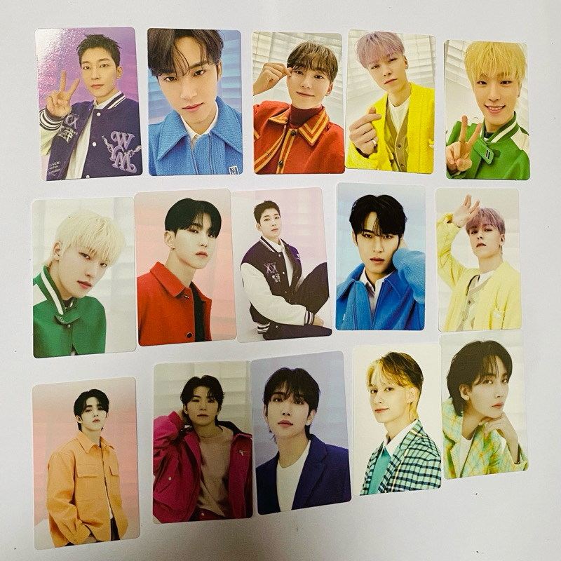 [ ready] sharing seventeen follow to seoul md trading card wonwoo