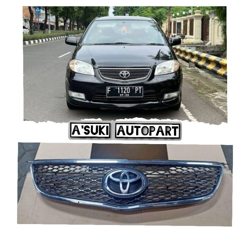 grill bemper depan vios gen1