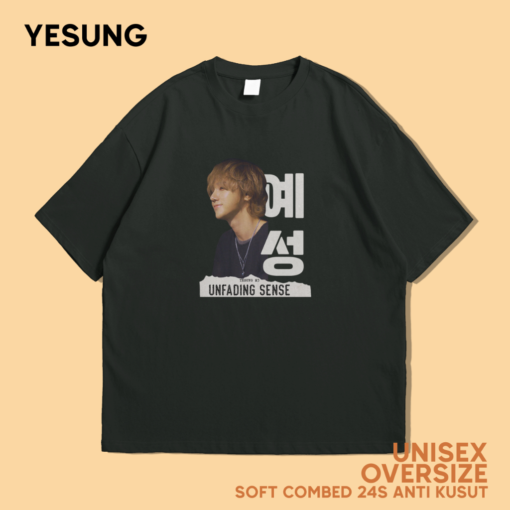 KAOS OVERSIZ SUPER JUNIOR YESUNG UNFADING SENSE KONSER JAKARTA #B