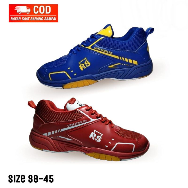 Sepatu Badminton Voly Rs Pria Wanita Outdoor Best Quality