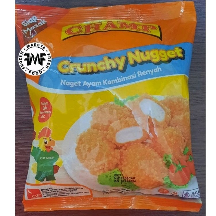 

champ crunchy nuget 225gr