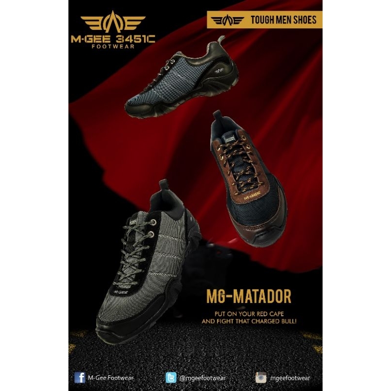 sepatu touring M.gee adventure hiking M-GEE tali Matador Mgee size41