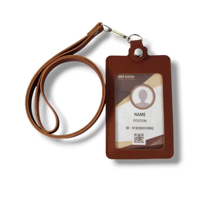 

GANTUNGAN ID CARD TALI KULIT FULL KULIT BAHAN KULIT SINTETIS COMBO NAME TAG