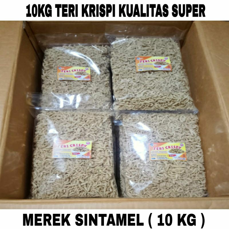 TERI CRISPY SINTAMEL 10KG KUALITAS SUPER- TERI KRISPI NON MSG - TERI CRISPY MPASI - TEI KRISPI RUFANI- TERI CRISPY MEDAN - TERI JEPANG CRISPY