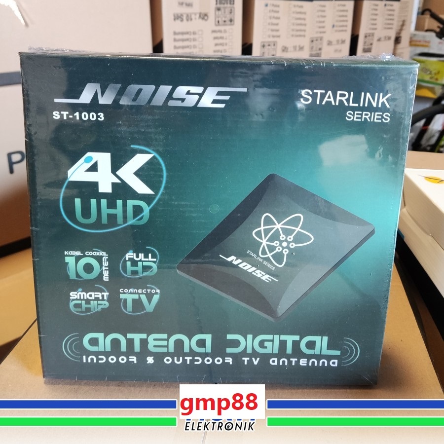 Antena Digital Noise ST-1003 Indoor/Outdoor Smart Chip 4k UHD Khusus Batam
