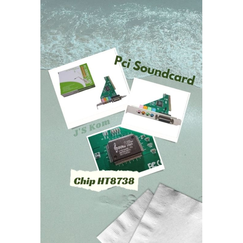 PCI Soundcard JST chipset 8738