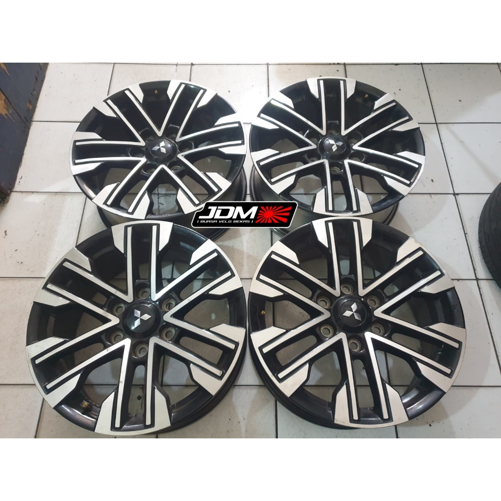 Velg Oem Ring 18 Copotan Mobil PAJERO Lubang 6 Black Polis Semarang