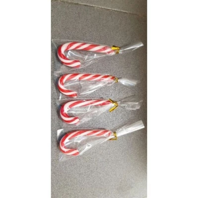 

Permen Tongkat/Permen Natal Candy Cane Ukuran 7 cm
