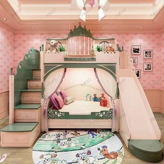 bed tingkat / bunk bed perosotan jumbo
