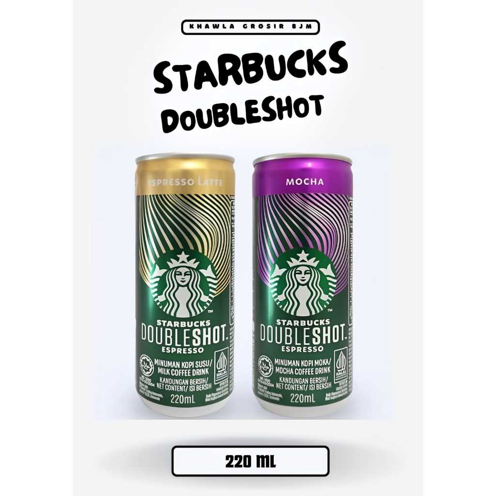 

VIRAL STARBUCKS DOUBLESHOT PLUS KARDUS NEW PRODUK VERSI LITE INSTRAMEBLE KOPI SUSU ESPRESSO LATTE MOCCA 220 ML