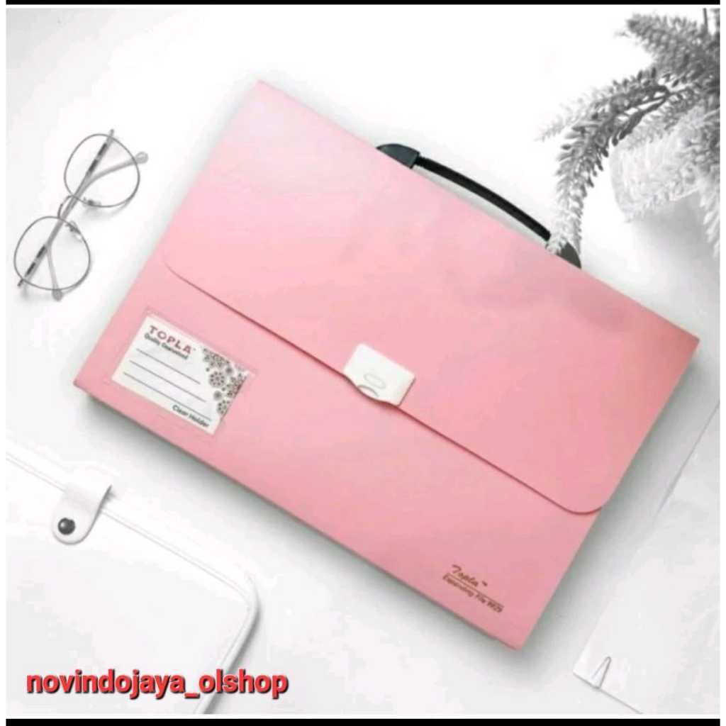 

EXPANDING FILE TOPLA 9929 12 POCKETS FOLIO/ MAP HARMONIKA SERBAGUNA TERMURAH