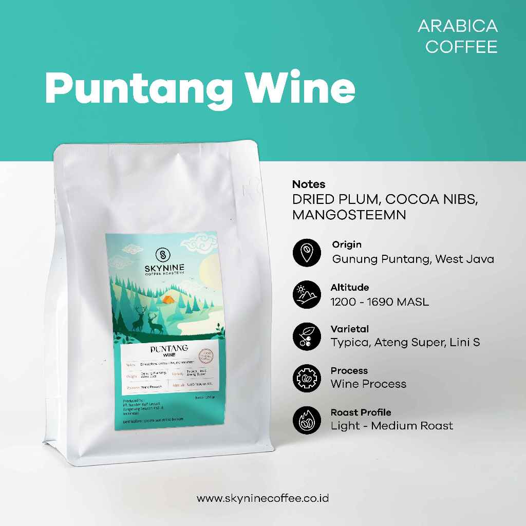 

KOPI ARABIKA PUNTANG WINE ROAST BEANS