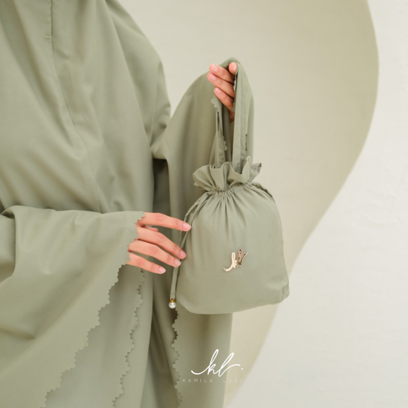 NEW MUKENA MARYAM 2IN1 TRAVEL KATUN LASERCUT PREMIUM