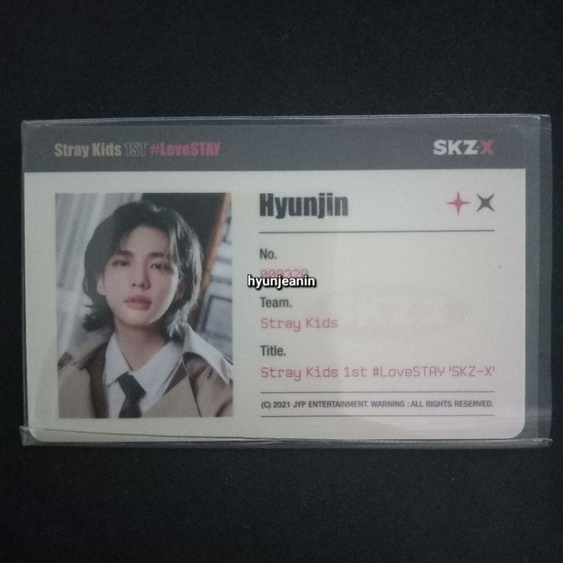 pc id card skz x hyunjin stray kids
