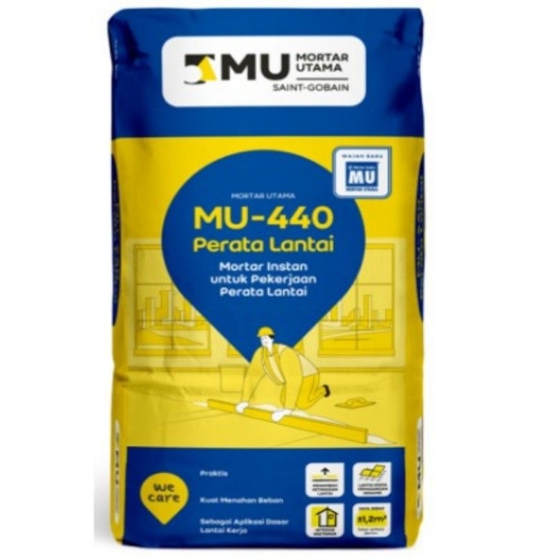 MU 440 Semen Instan Perata Lantai 40kg
