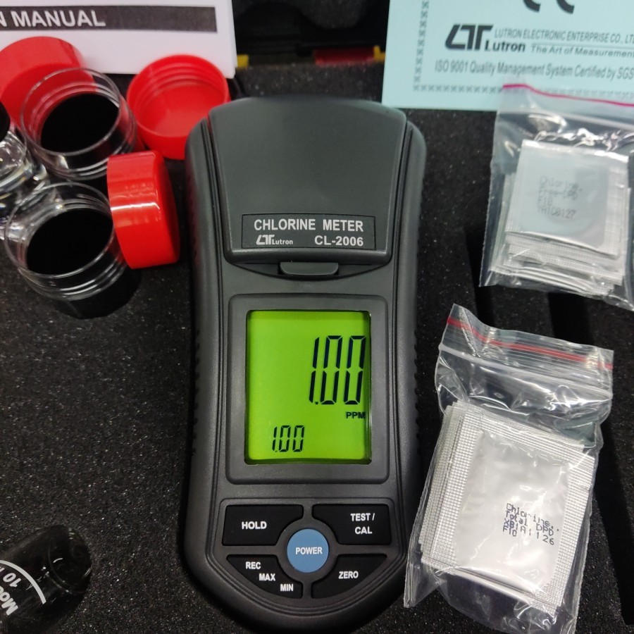 Lutron CL-2006 Chlorine Meter Free Chlorine ant Total Chlorine Measurement