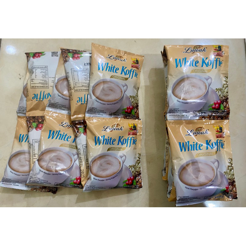 

Luwak White Koffie (1 Renteng isi 10sacet)