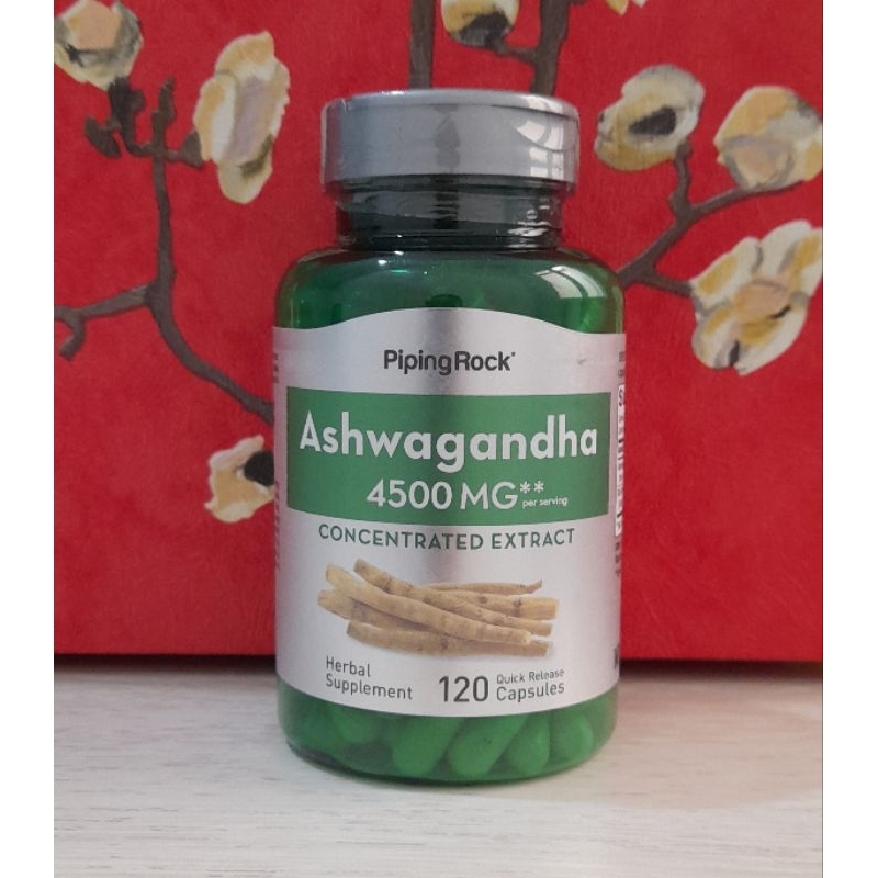 Piping Rock Ashwagandha 4500mg 120 Capsules